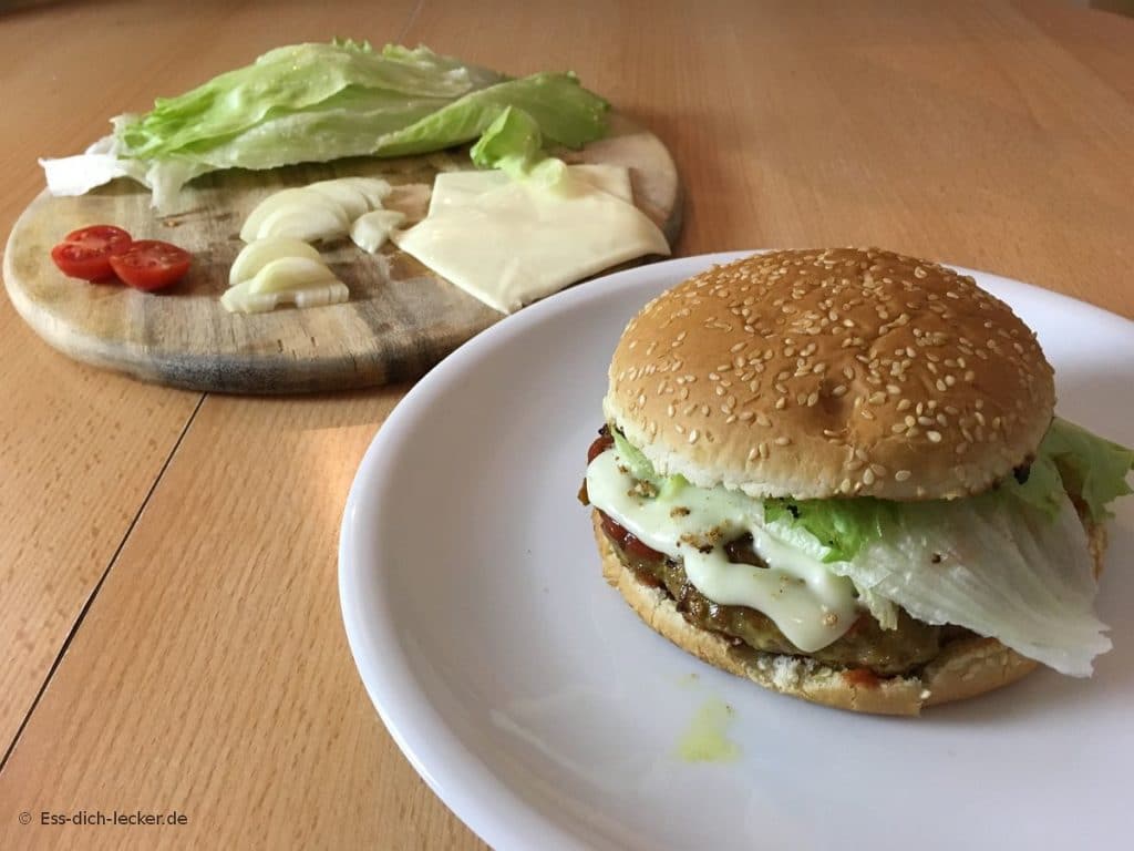 Scharfe Burger - ess-dich-lecker